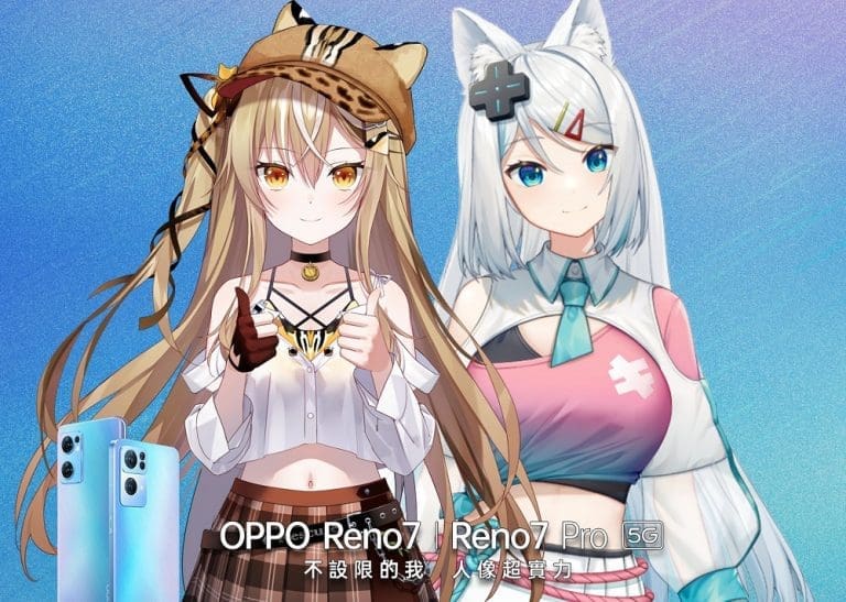 台灣Vtuber《瀕臨絕種團》十五號 因業配OPPO Reno7 pro新機引發討論 4 OPPOReno7proFifteenMizukiVtuber01