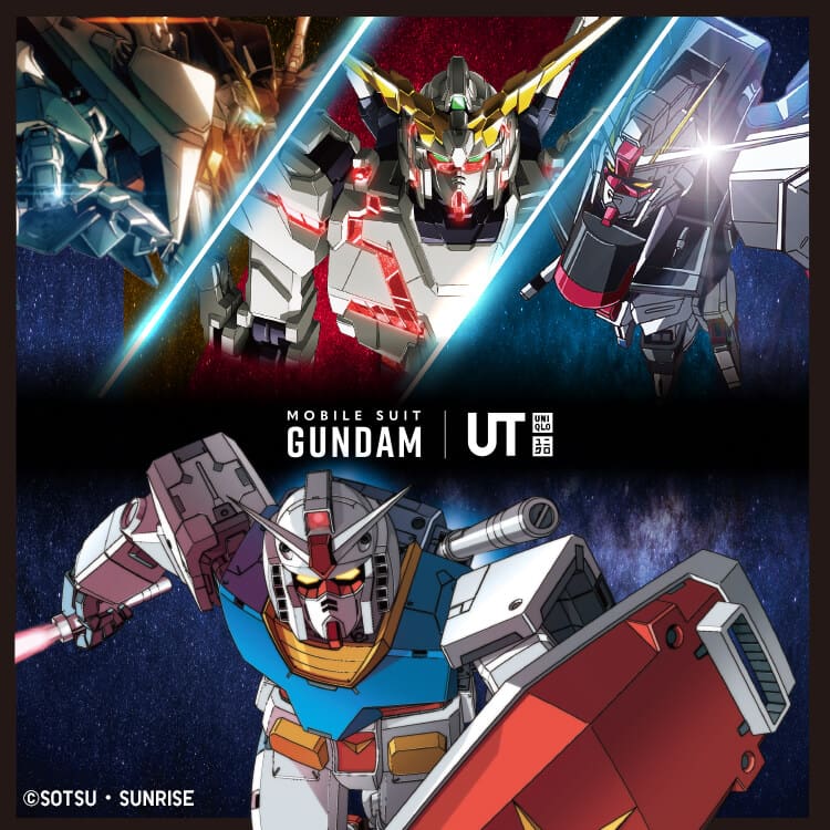 UNIQLO台灣最新《鋼彈》系列UT印花T恤 將推出「機動戰士鋼彈UC」等4大主題 6 2022 MobileSuitsGundamSeriesutapril01
