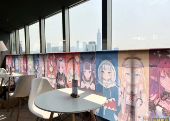 「hololive EN cafe」媒體場搶先看 跟著EN 成員一同遠眺101