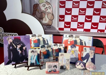 【2023TCCA】BL漫畫《糖果色的戀愛反論》作者夏目イサク簽名會 讀者自製看板傳達熱情