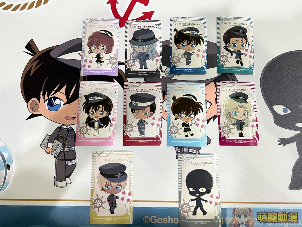 「名偵探柯南 × animate cafe 台北西門店」推出海外特別企劃限定商品與特典 25