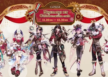 「NIJISANJI EN Collaboration cafe」快閃咖啡廳 11 月 20 日起於全台4處開設