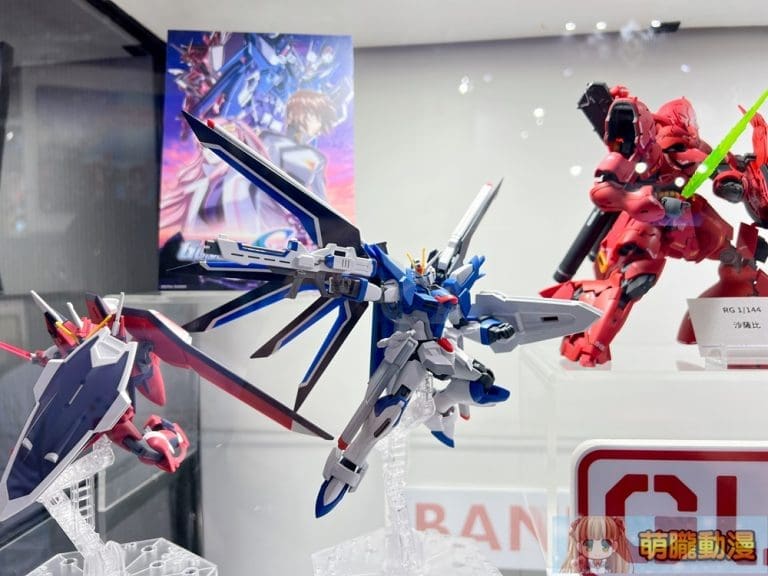 2024台北國際電玩展 萬代南夢宮透漏《劇場版 機動戰士鋼彈SEED FREEDOM》在台上映資訊 現場展出HG振揚自由鋼彈試作品 5 2024tgsbandainamcoseedfreedomprenews02