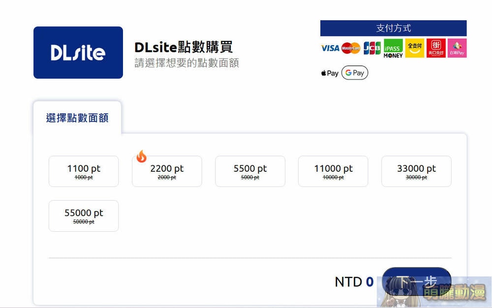 「DLsite」完整購買教學 信用卡、DLPay點數、AFTEE相關付款解析 47 dlpointtwopening02