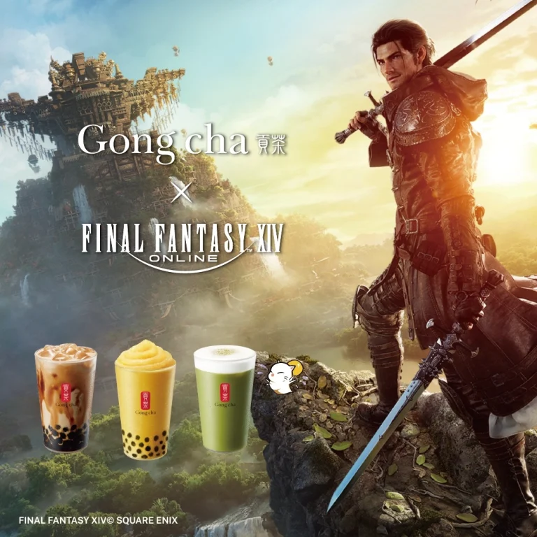 貢茶 x Final Fantasy 限定聯名飲品與角色杯身 自7月19日起推出 6 2024finalfantasyxivgongchacollaboration01