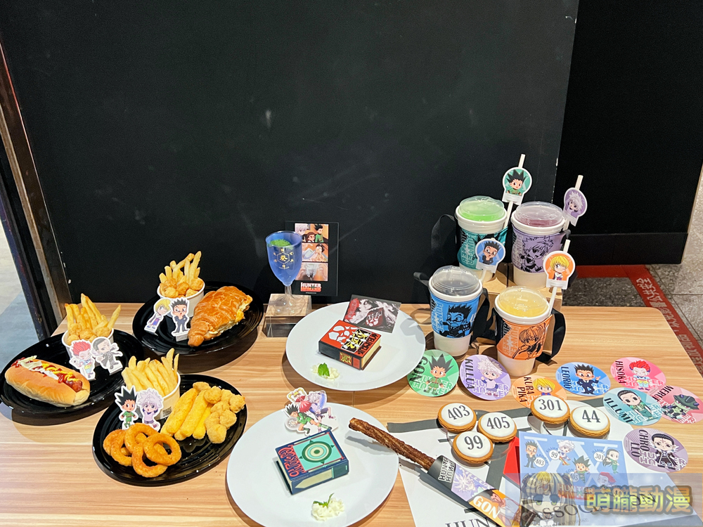《獵人 Hunter x Hunter》輕食快閃店 自9 月 5 日起於誠品中山地下書街開設 9 2024hunterhuntercafemrtZhongshanevent19