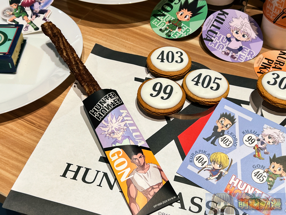 《獵人 Hunter x Hunter》輕食快閃店 自9 月 5 日起於誠品中山地下書街開設 12 2024hunterhuntercafemrtZhongshanevent21