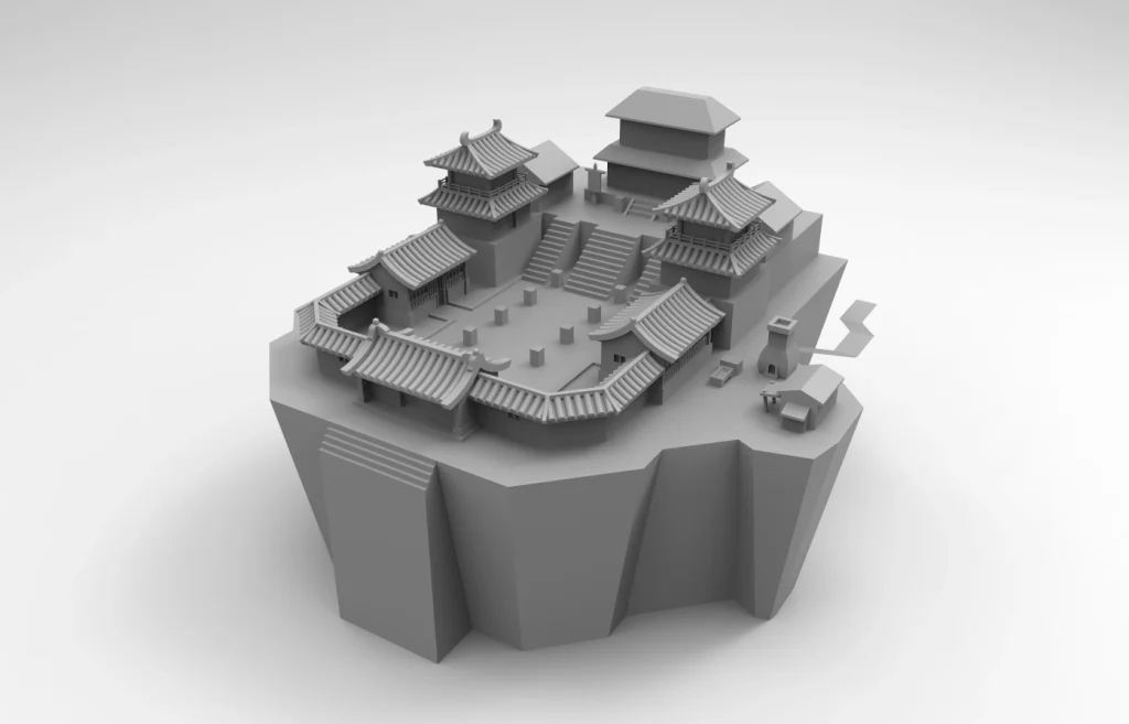 唐門的傳說暗器我一手掌握!KH model studio《活俠傳》掌中唐門微縮模型 19 ff43khmodelobbstudiolegendhouse36