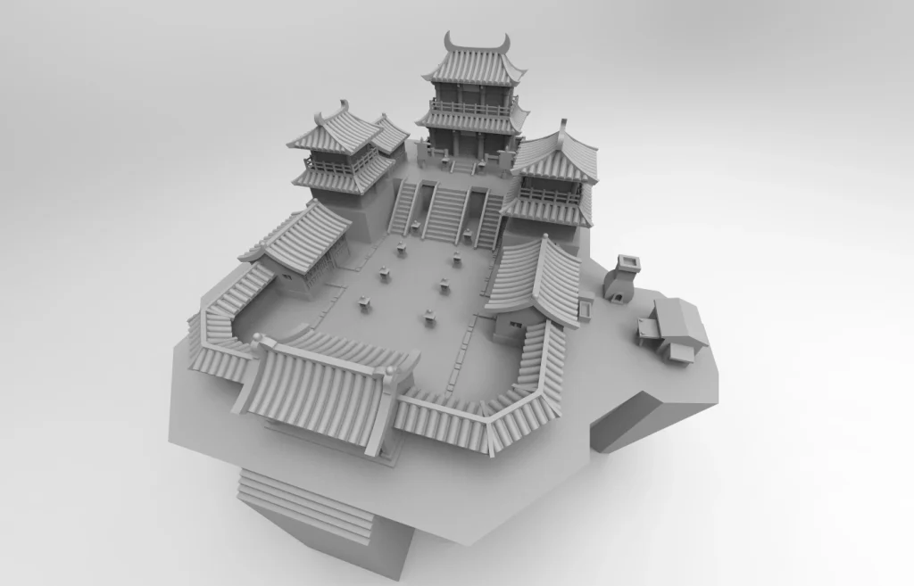 唐門的傳說暗器我一手掌握!KH model studio《活俠傳》掌中唐門微縮模型 21 ff43khmodelobbstudiolegendhouse38