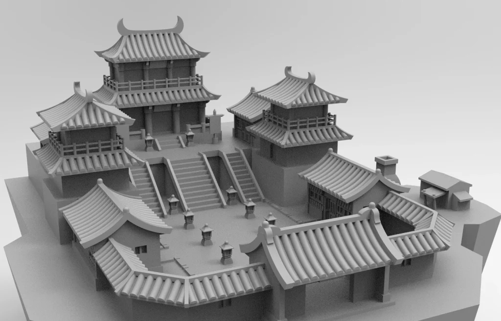 唐門的傳說暗器我一手掌握!KH model studio《活俠傳》掌中唐門微縮模型 22 ff43khmodelobbstudiolegendhouse39