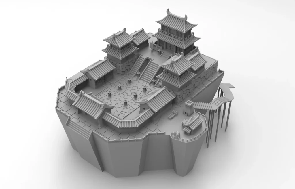 唐門的傳說暗器我一手掌握!KH model studio《活俠傳》掌中唐門微縮模型 23 ff43khmodelobbstudiolegendhouse40