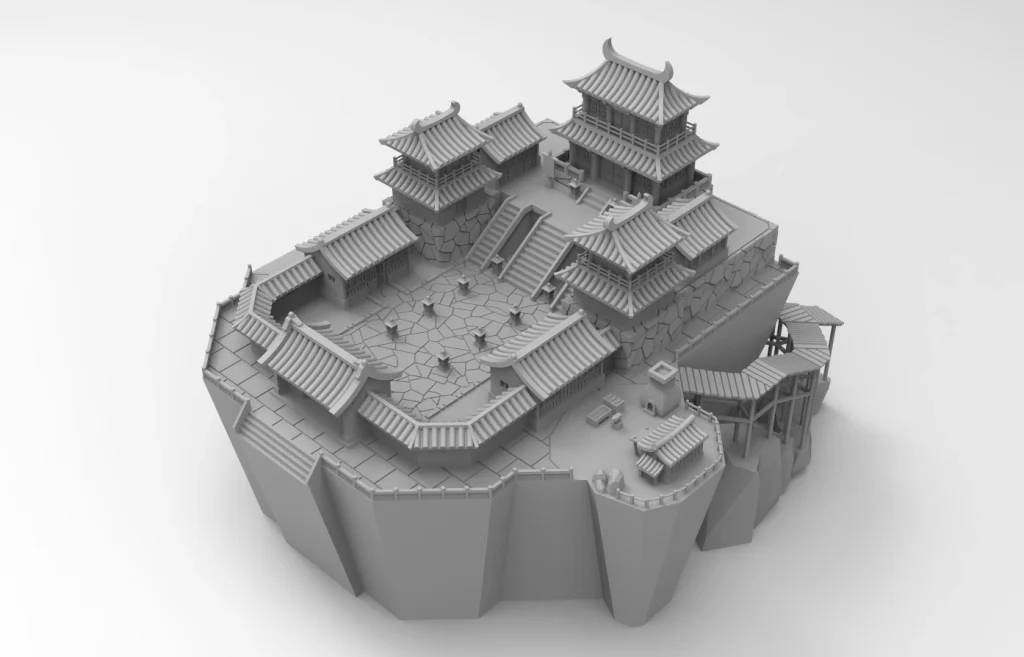 唐門的傳說暗器我一手掌握!KH model studio《活俠傳》掌中唐門微縮模型 28 ff43khmodelobbstudiolegendhouse41