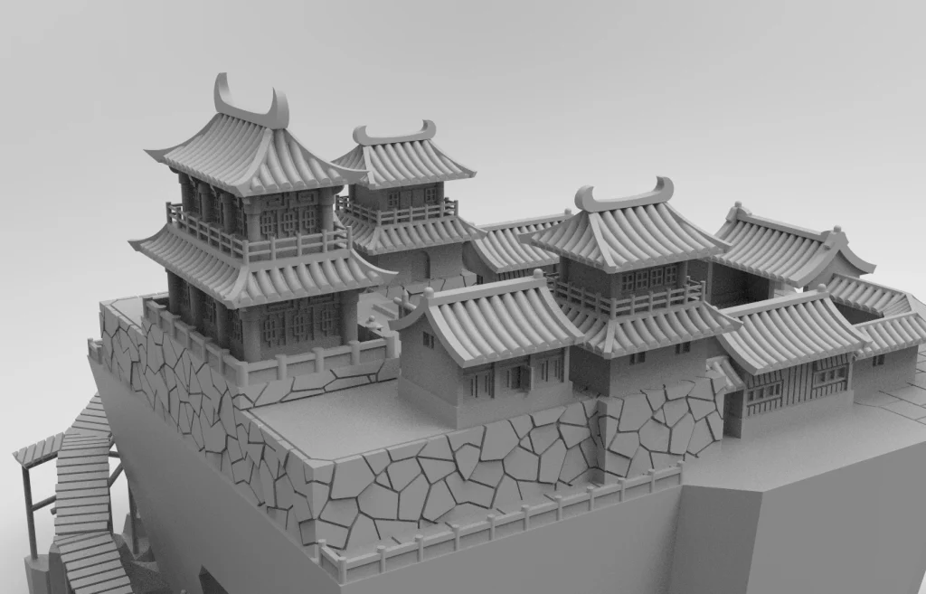 唐門的傳說暗器我一手掌握!KH model studio《活俠傳》掌中唐門微縮模型 30 ff43khmodelobbstudiolegendhouse43