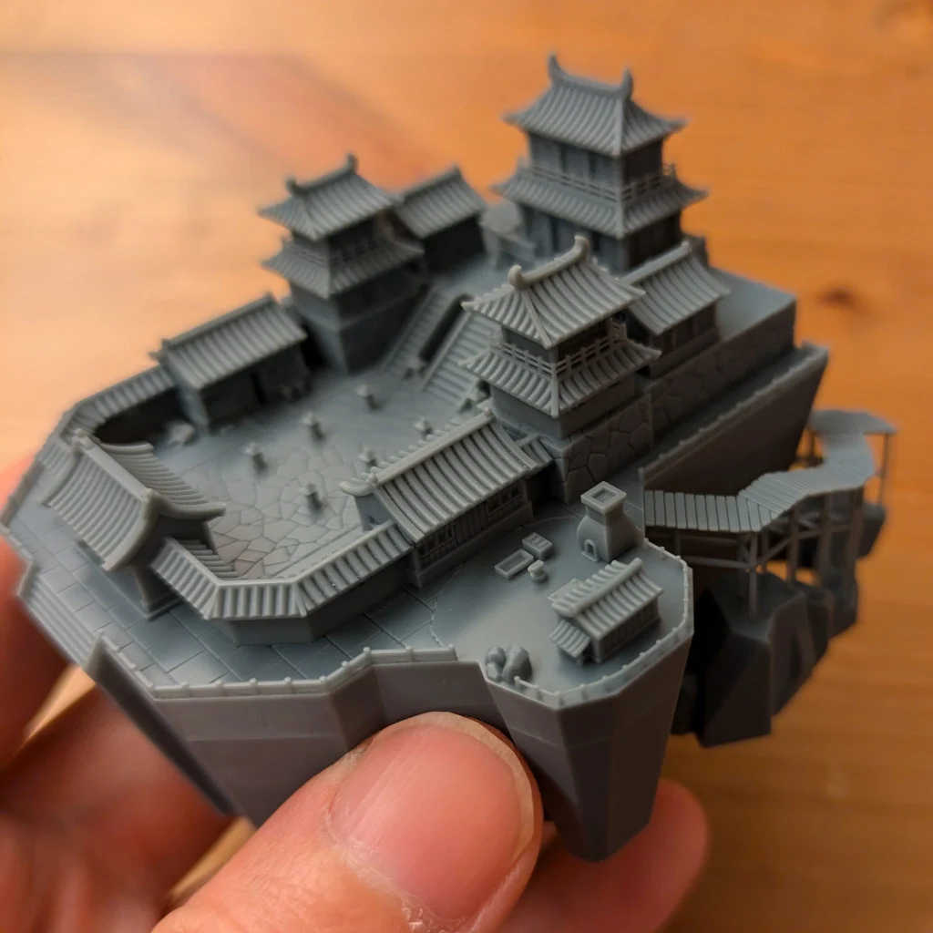唐門的傳說暗器我一手掌握!KH model studio《活俠傳》掌中唐門微縮模型 34 ff43khmodelobbstudiolegendhouse47