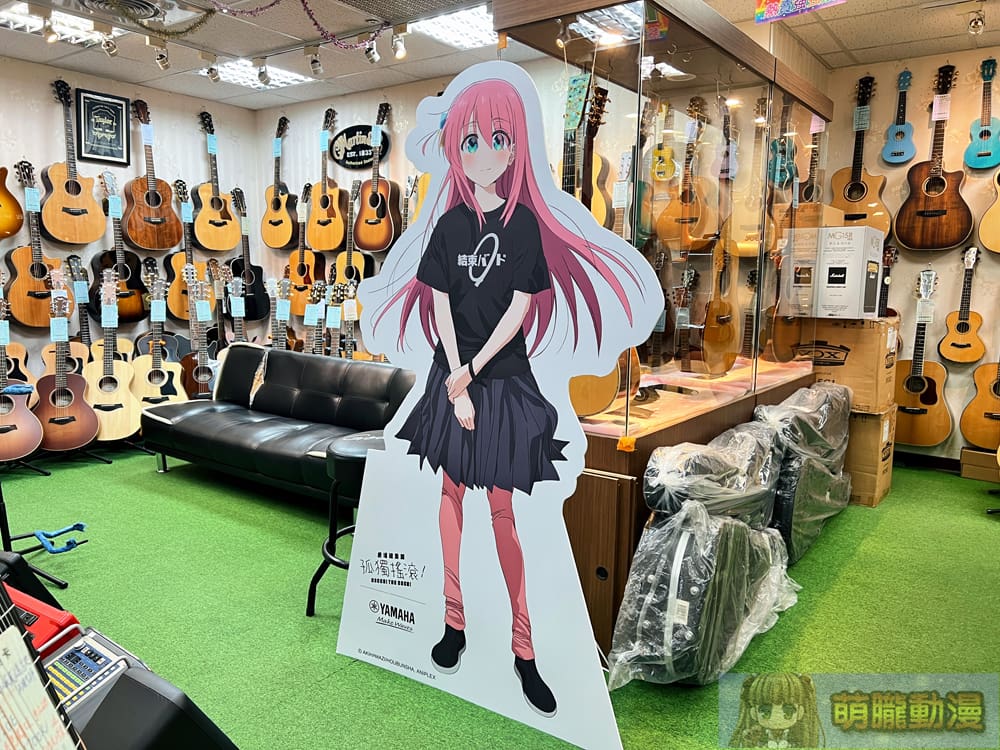 「2026 孤獨搖滾!Yamaha聯名合作活動」開跑 7家合作樂器行規劃角色大立牌、全新聯名周邊 2 2024sepyamahaBocchitheRock05