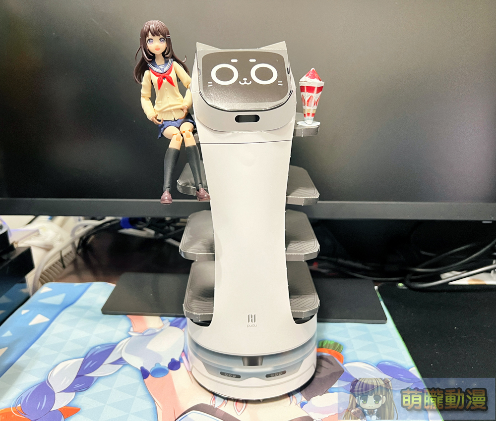 《BellaBot機器人情報特刊》紙模型 貓咪送餐機器人微縮化身機娘坐騎 1 bellabotpaperopen06