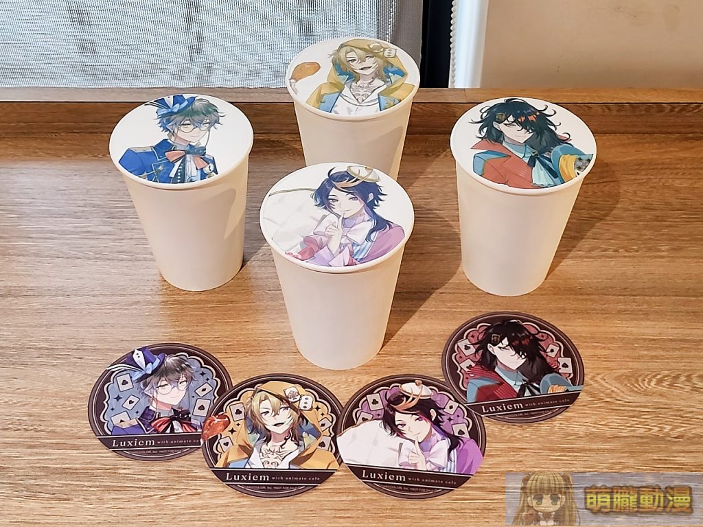「Luxiem × Gratte」安利美特咖啡台灣特別企劃 於animate cafe 台北北門店舉辦中 1 2024luxiemgrattebeimenoct01