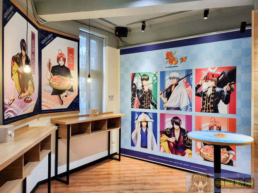 「アニメ『銀魂』× animate cafe 台北北門店」於北門開設中 1 2024animatecafetwoctGinTama04