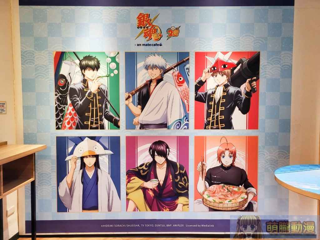 「アニメ『銀魂』× animate cafe 台北北門店」於北門開設中 7 2024animatecafetwoctGinTama05