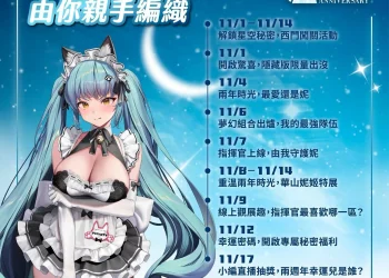 《勝利女神：妮姬》2周年活動公開 「解鎖星空西門闖關」、「兩週年線下特展」陸續舉辦