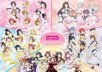 MyAnime cafe攜手日本「THE Chara」將在台開設《Love Live!系列》主題Cafe