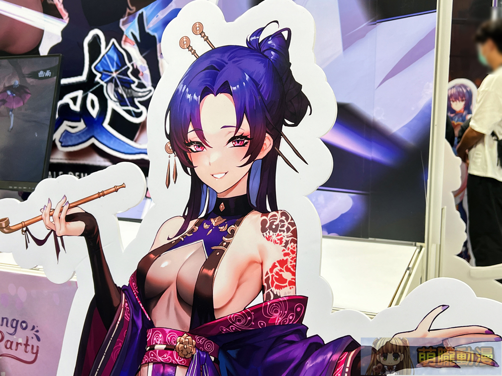 紳士卡牌策略遊戲《半妖忍少女》 「2024 G-EIGHT 遊戲展」展出台灣動畫原畫師參與動畫PV與設定資料 8 halfdemonshinobitwanipv05