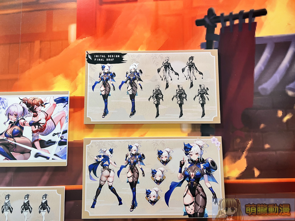 紳士卡牌策略遊戲《半妖忍少女》 「2024 G-EIGHT 遊戲展」展出台灣動畫原畫師參與動畫PV與設定資料 21 halfdemonshinobitwanipv18