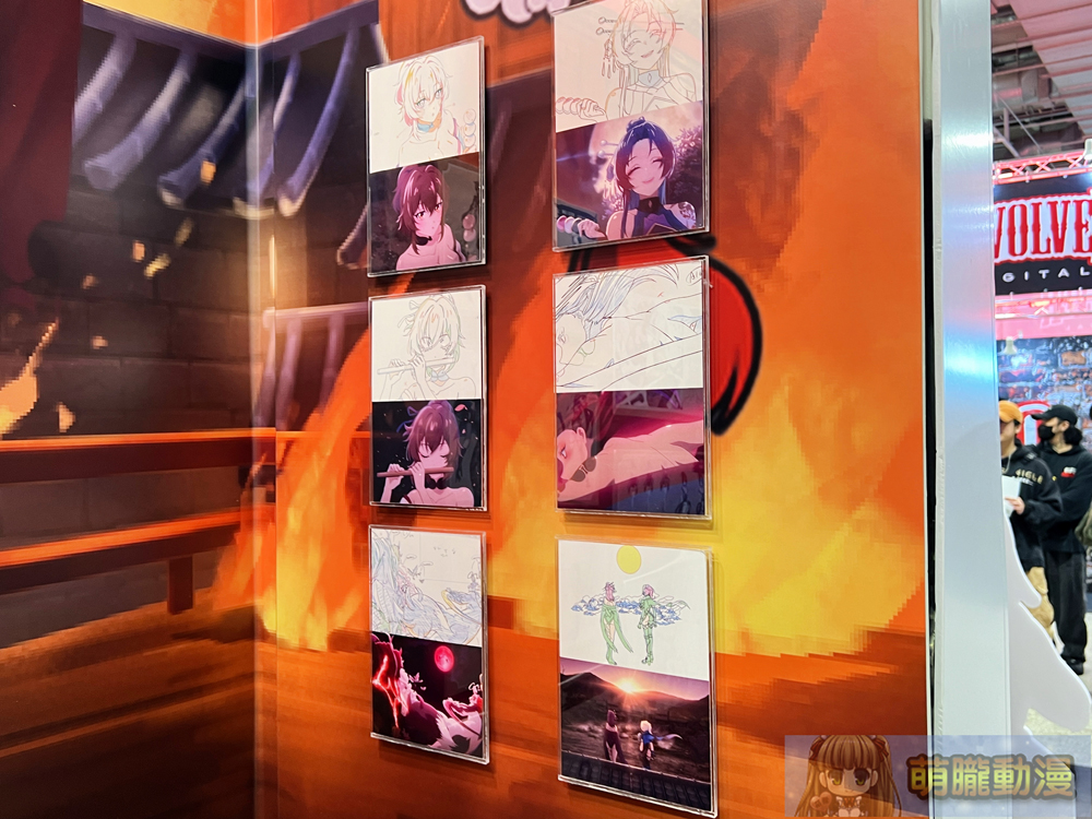 紳士卡牌策略遊戲《半妖忍少女》 「2024 G-EIGHT 遊戲展」展出台灣動畫原畫師參與動畫PV與設定資料 23 halfdemonshinobitwanipv20