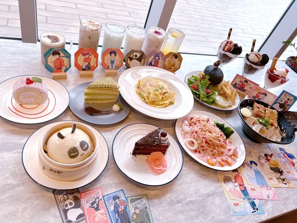 MyAnime Cafe X 《亂馬 1/2》主題咖啡廳 1月24日起於台北三創開設 10 2025myanimecafejanRanmaNibunnoIchievent05