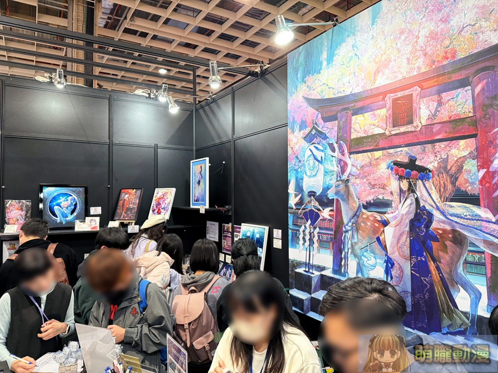 藤ちょこ插畫巡迴展「藤色巡展 in Taipei」進行中 藝廊用餐空間體驗春季繽紛 63 2025ticatkkincfuzichocotaipeievent26