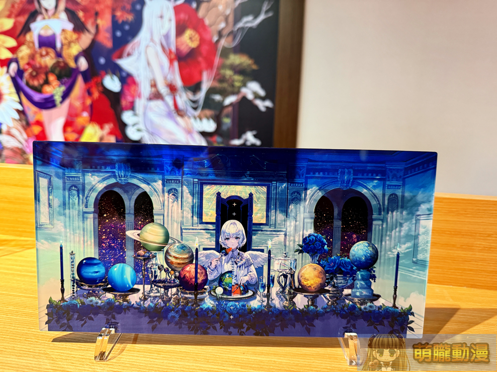藤ちょこ插畫巡迴展「藤色巡展 in Taipei」進行中 藝廊用餐空間體驗春季繽紛 9 2025tkkincfuzichocotaipeievent05