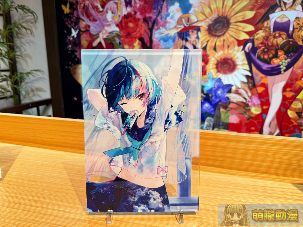 藤ちょこ插畫巡迴展「藤色巡展 in Taipei」進行中 藝廊用餐空間體驗春季繽紛 12 2025tkkincfuzichocotaipeievent09