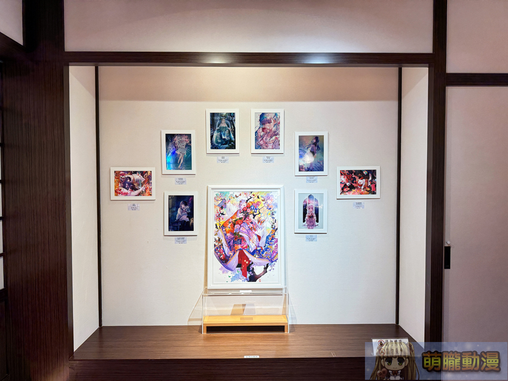 藤ちょこ插畫巡迴展「藤色巡展 in Taipei」進行中 藝廊用餐空間體驗春季繽紛 15 2025tkkincfuzichocotaipeievent13