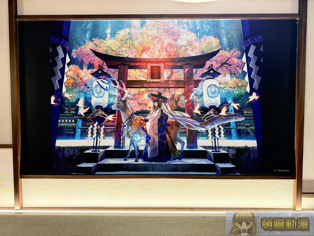 藤ちょこ插畫巡迴展「藤色巡展 in Taipei」進行中 藝廊用餐空間體驗春季繽紛 25 2025tkkincfuzichocotaipeievent18
