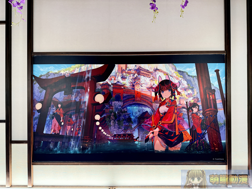 藤ちょこ插畫巡迴展「藤色巡展 in Taipei」進行中 藝廊用餐空間體驗春季繽紛 26 2025tkkincfuzichocotaipeievent19