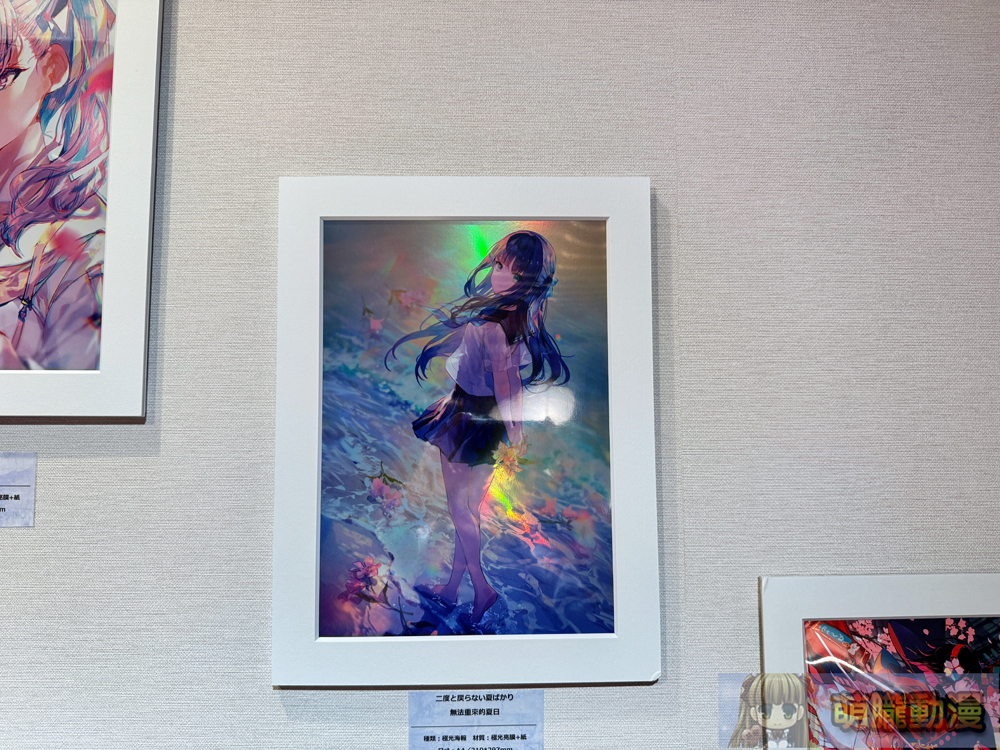 藤ちょこ插畫巡迴展「藤色巡展 in Taipei」進行中 藝廊用餐空間體驗春季繽紛 21 2025tkkincfuzichocotaipeievent28