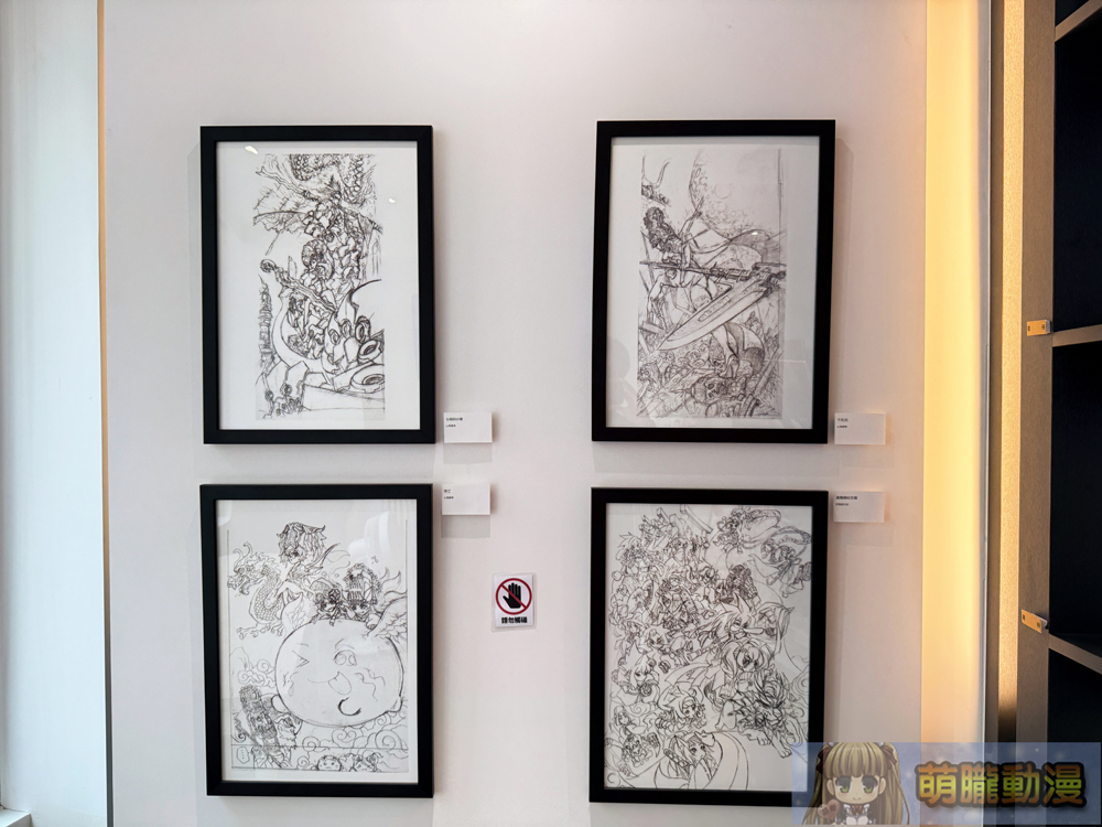 「狂草夜行|LOIZA畫集出版紀念展」於d/art開展中 3 2025mardartloizatwevent02