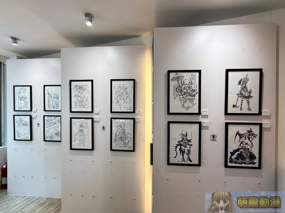 「狂草夜行|LOIZA畫集出版紀念展」於d/art開展中 2 2025mardartloizatwevent05