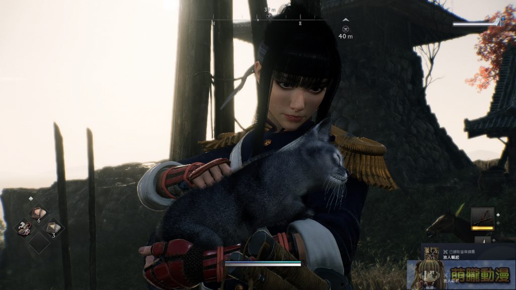 Steam《浪人崛起》每個選擇的重量與拍照擼貓狗的悠閒 17 teamninjasteamtest07