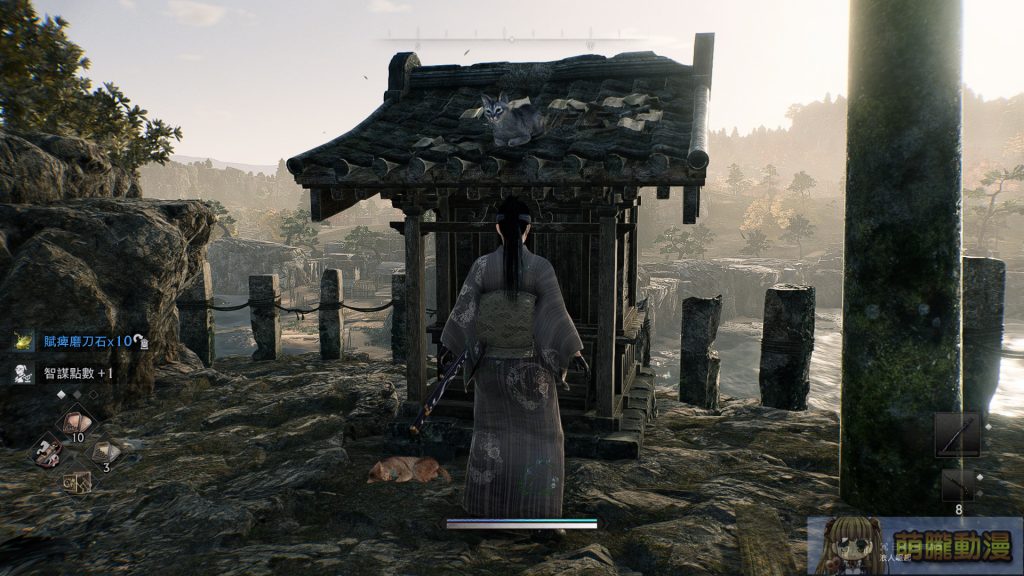 Steam《浪人崛起》每個選擇的重量與拍照擼貓狗的悠閒 10 teamninjasteamtest16