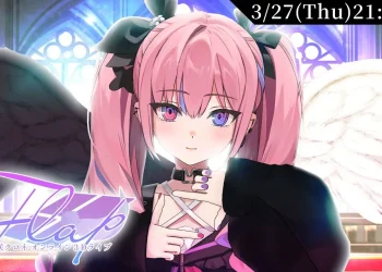 Vtuber 企劃「MEWLIVE」一期生「夜羽咲クロネ」 3月27日舉辦線上3D演唱會