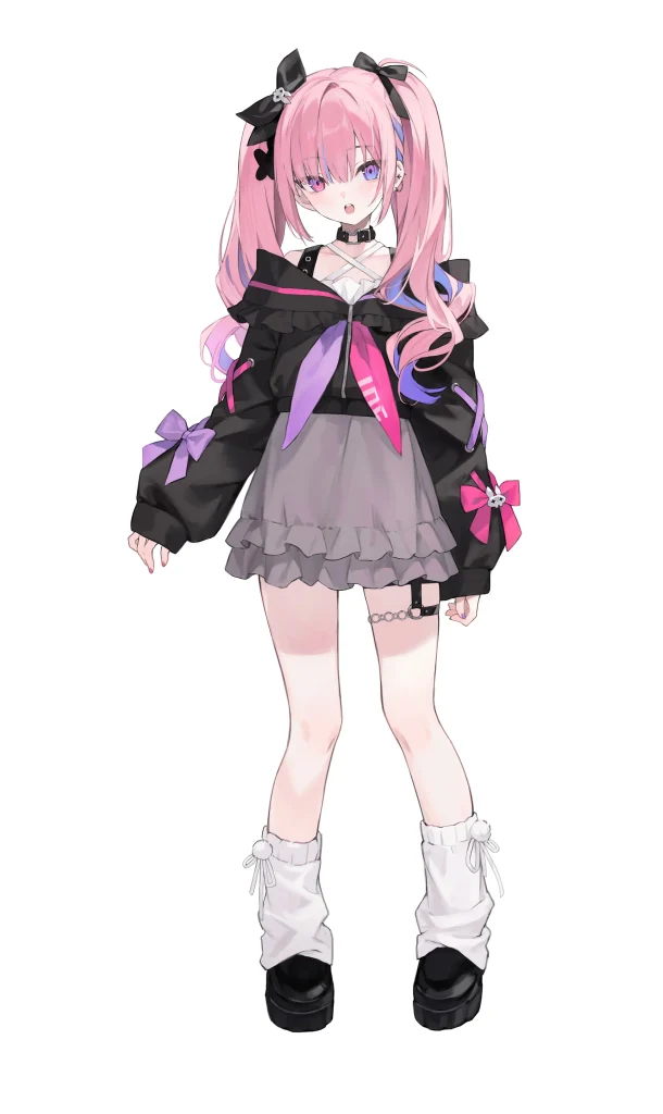 Vtuber 企劃「MEWLIVE」一期生「夜羽咲クロネ」 3月27日舉辦線上3D演唱會 2 2025marKuroneYousagi3d03