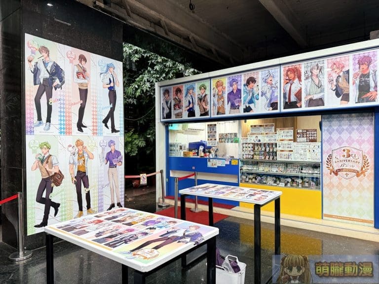 「新世界狂歡NU: Carnival × animate cafe 台北西門店」歡慶3周年推出多款台灣限定商品、特典 8 2025aprilcarnivalximenevent01