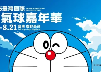 𝟮𝟬𝟮𝟱 臺灣國際熱氣球嘉年華 將有全新IP《哆啦A夢》加入