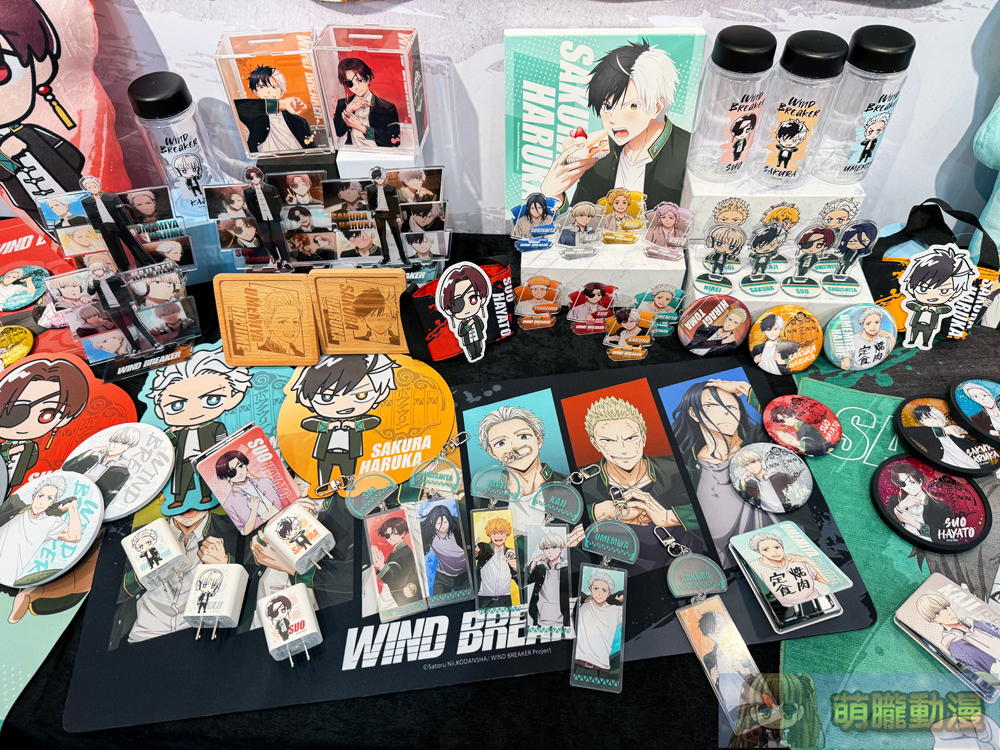 《WIND BREAKER 防風少年》快閃店 4月11日 起於台北松山文創開設 16 2025aprilwindbreakerpopevent03