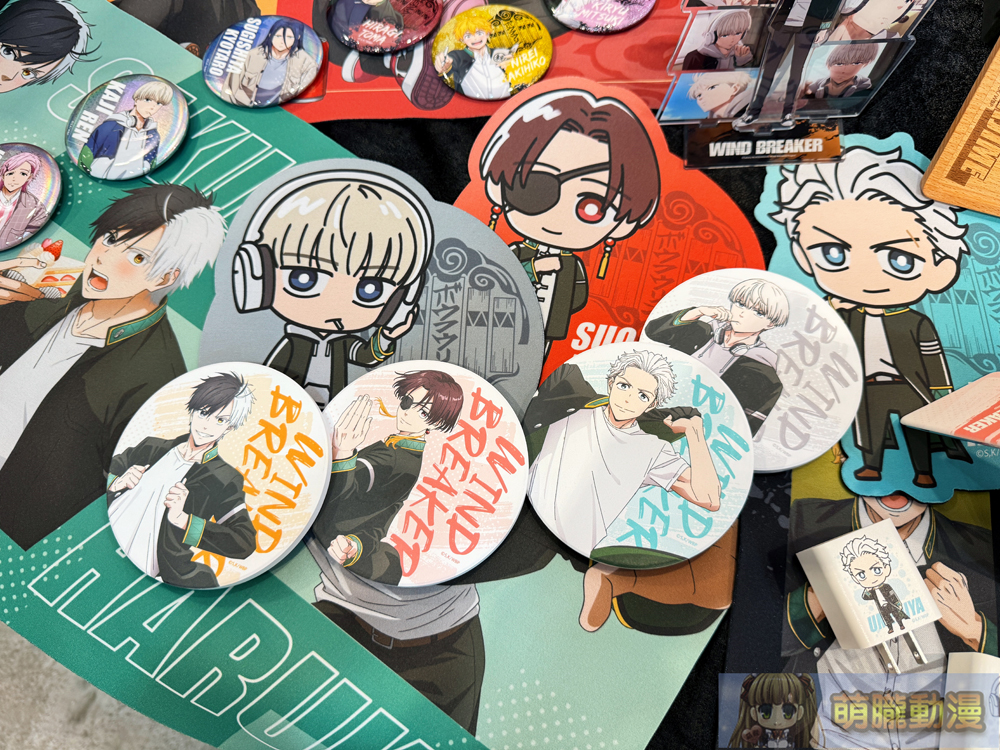《WIND BREAKER 防風少年》快閃店 4月11日 起於台北松山文創開設 19 2025aprilwindbreakerpopevent06
