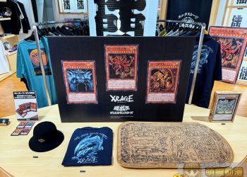 XRAGE x《遊戲王》第二彈 店面再現三幻神主題