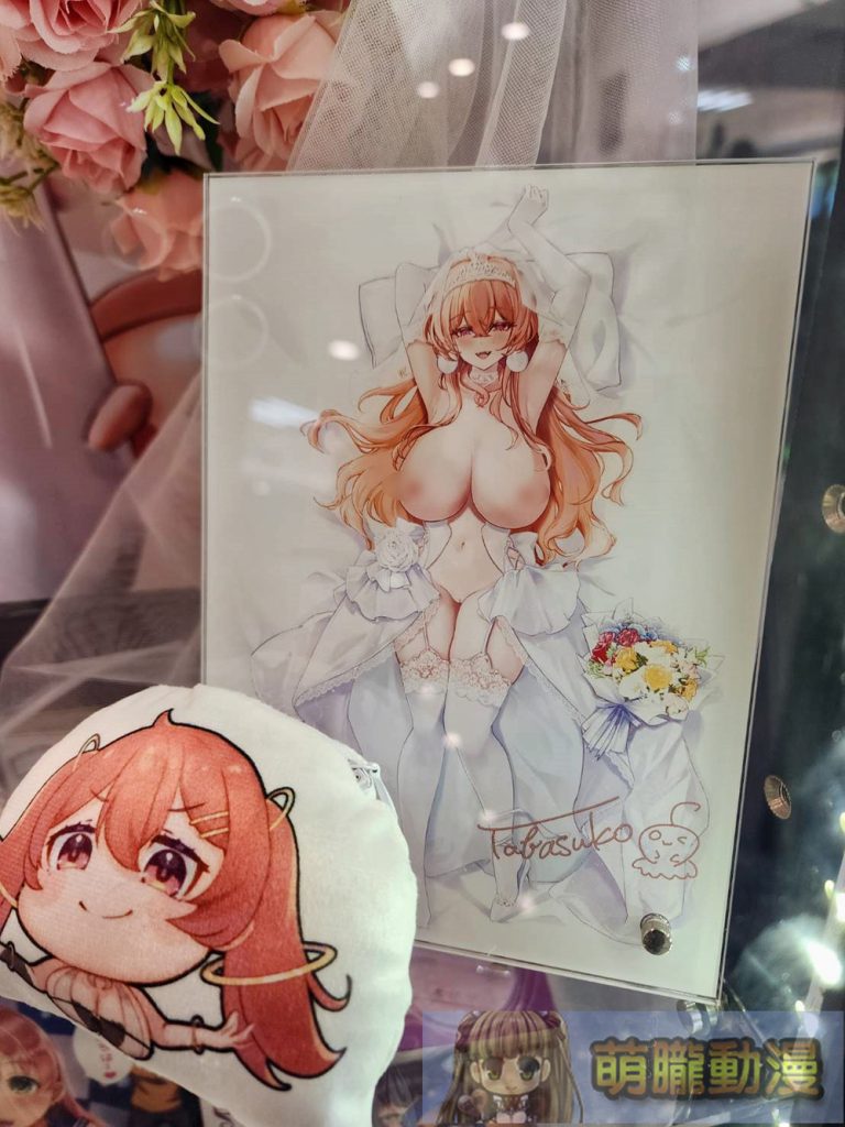 Akumatoys X VTuber塔芭絲可推出「純白花嫁の愛慾触手」飛機杯 夢天堂店鋪展示中 15 dptoysAkumatoysTabasuko09