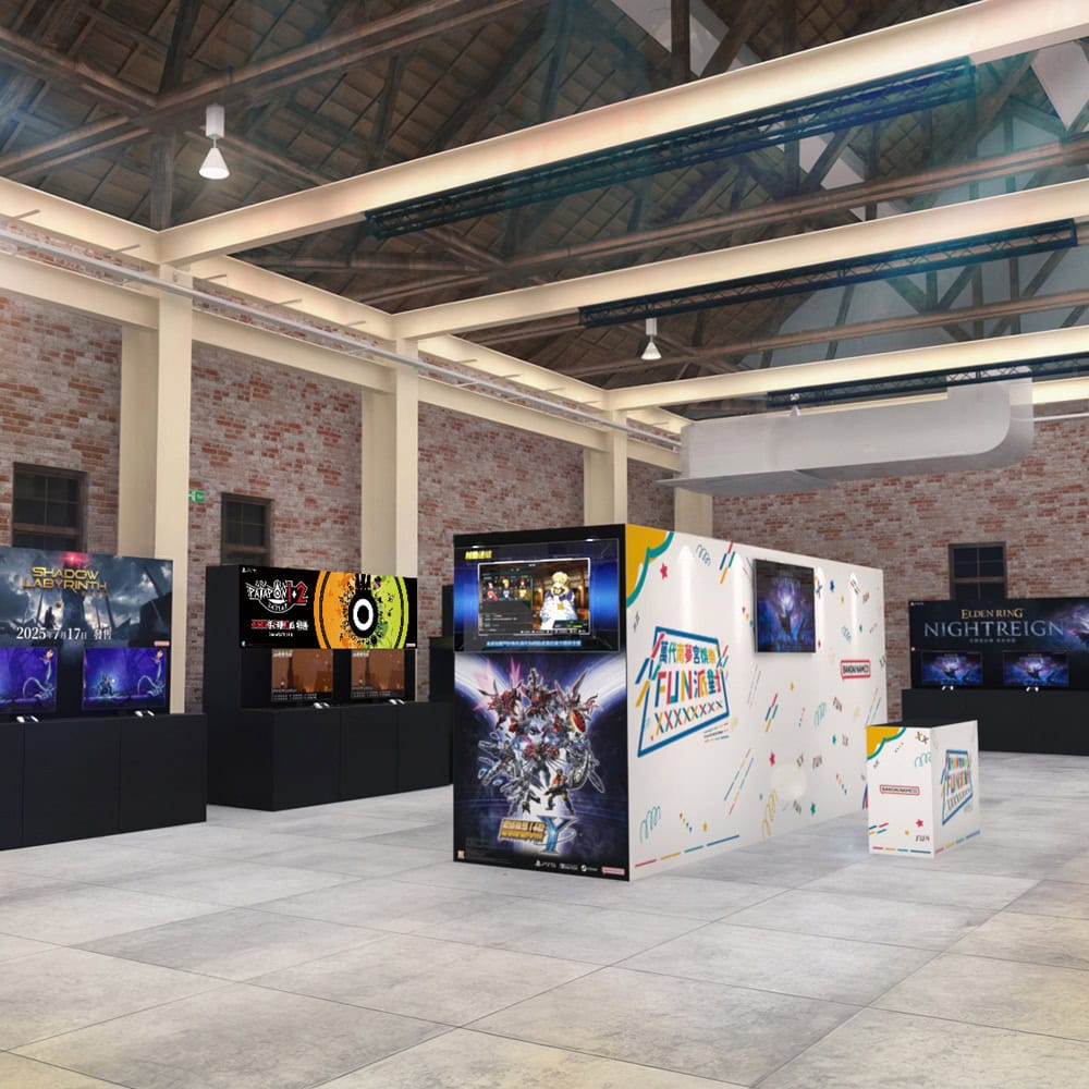 「2025 萬代南夢宮娛樂 FUN 派對」 5 月 30 日起於華山文創園區舉辦 2 2025BNETaiwanfunpartynews02