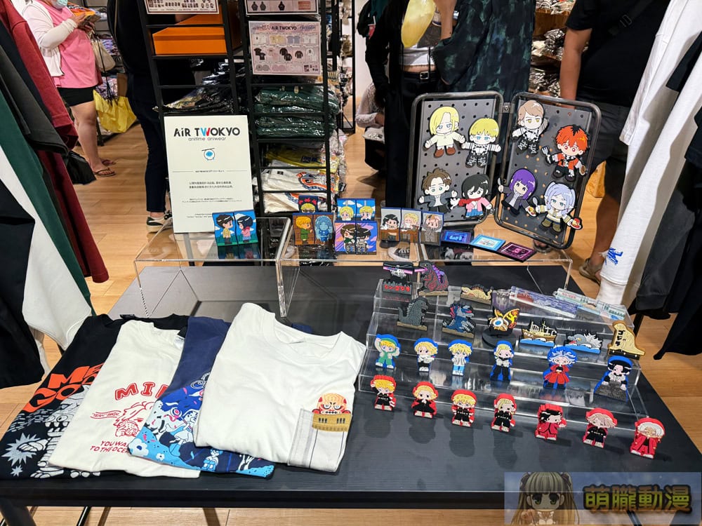 「AIR TWOKYO POP UP STORE in Taiwan」西門開設中 販售《芙莉蓮》、《哥吉拉》等動漫主題周邊 48 2025juneairtwokyopoptw01